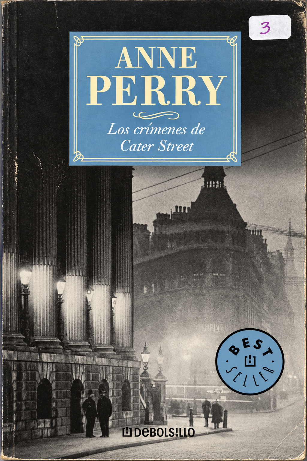 cover of Los crímenes de Cater Street